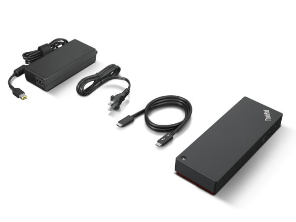 Lenovo ThinkPad Universal Thunderbolt 4 Dockingstation 135W | USB-C Dock mit 2x DisplayPort, HDMI & LAN